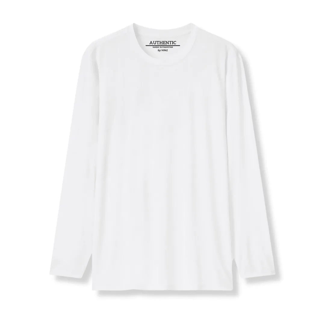 Men's Essential Round Neck Full Sleeves Assorted (Pack of 3)