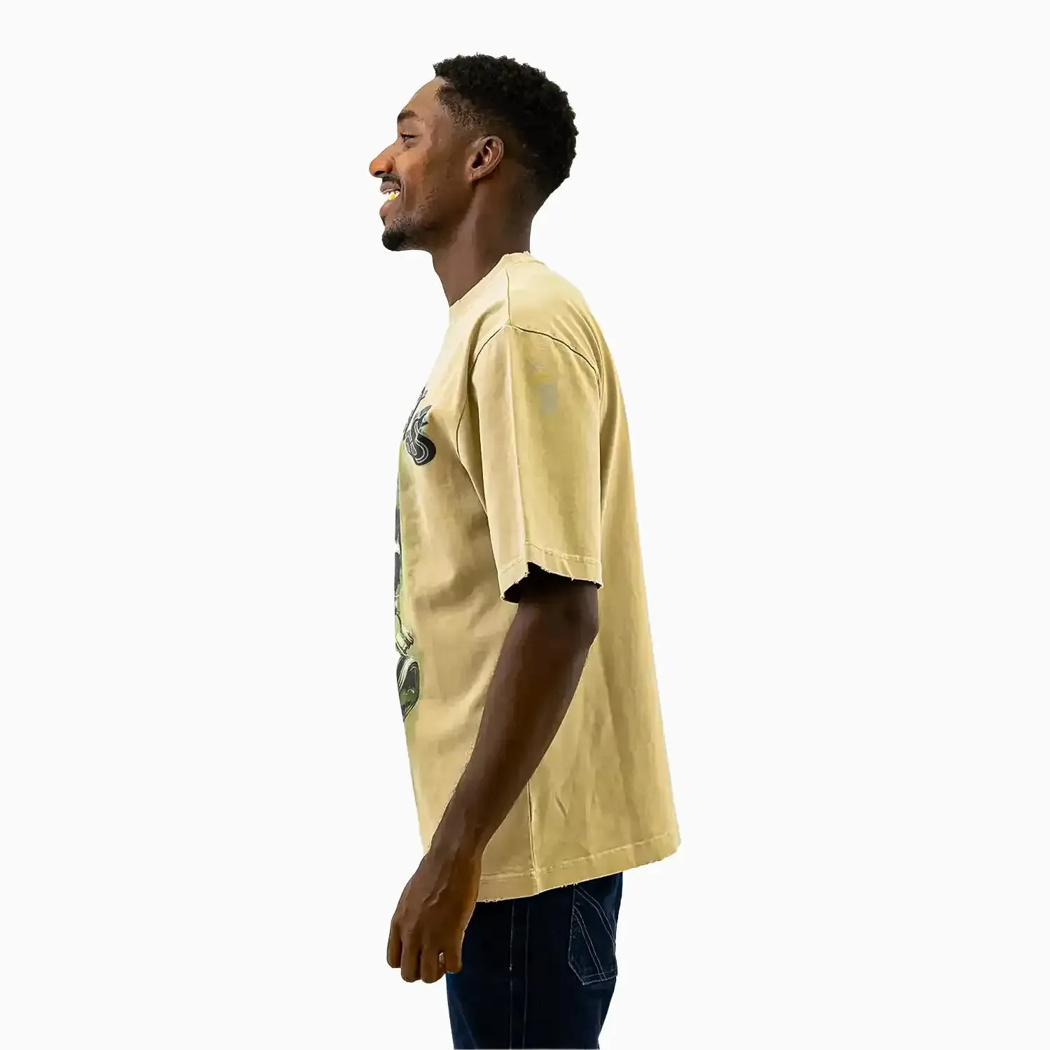 Men's Skull Mask Crew Neck T-Shirt