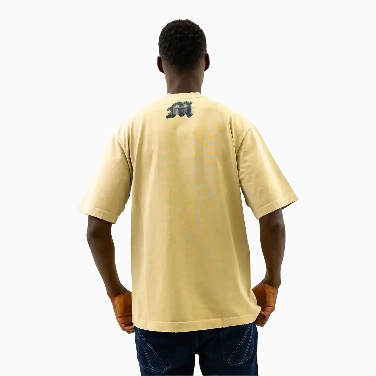 Men's Skull Mask Crew Neck T-Shirt