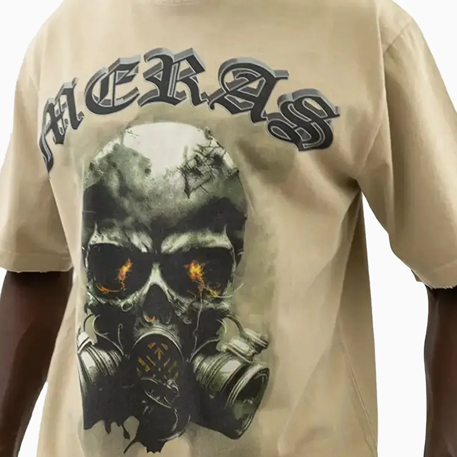 Men's Skull Mask Crew Neck T-Shirt