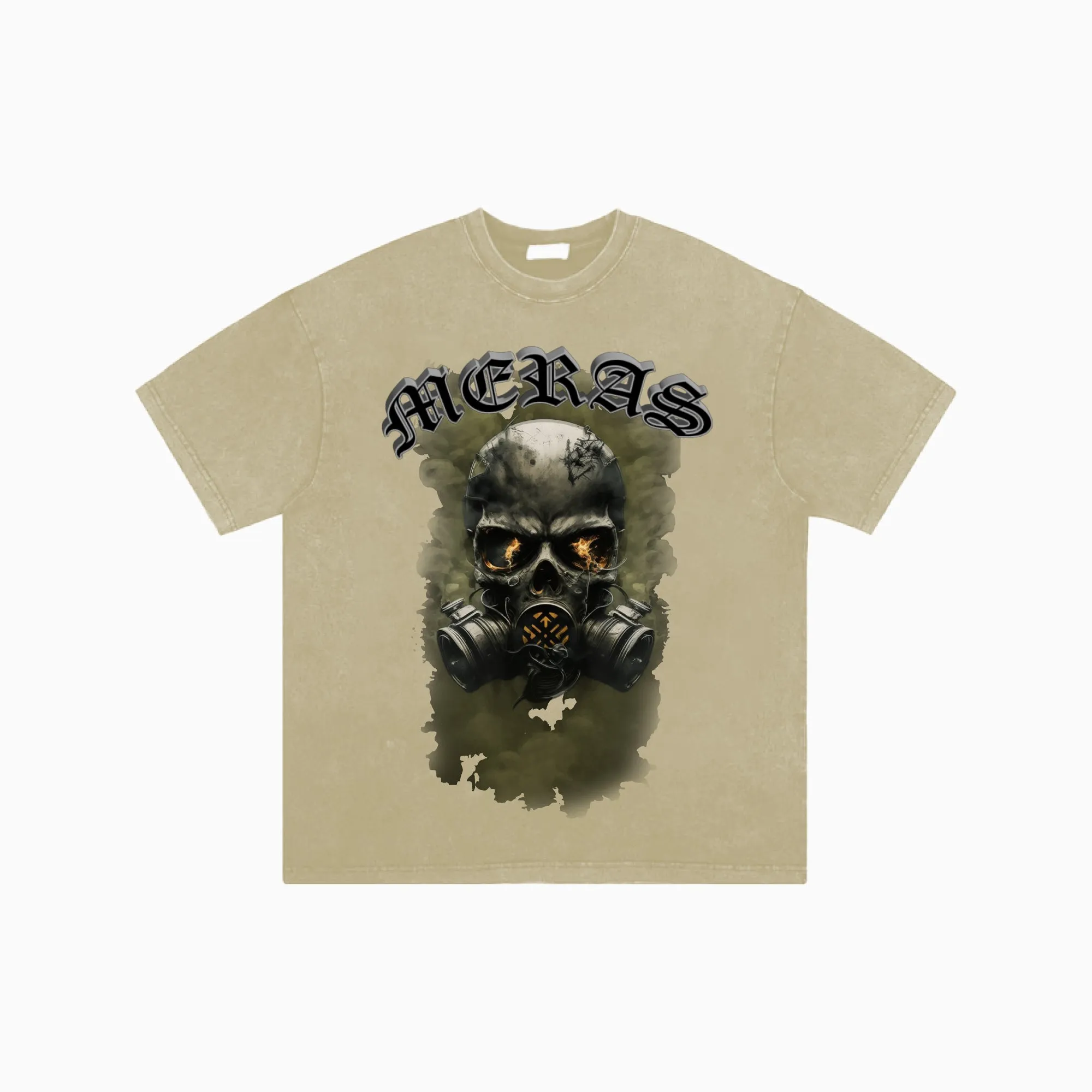 Men's Skull Mask Crew Neck T-Shirt