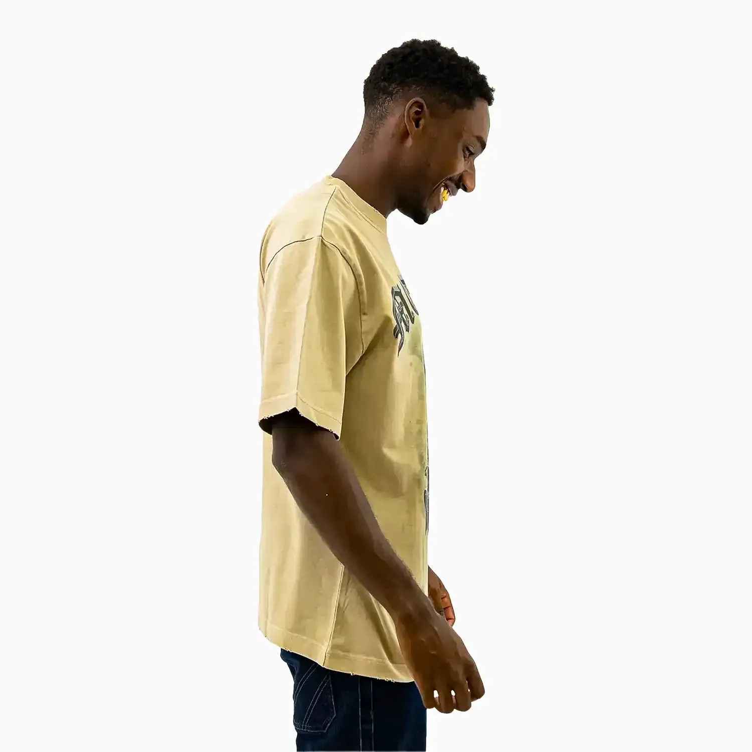 Men's Skull Mask Crew Neck T-Shirt
