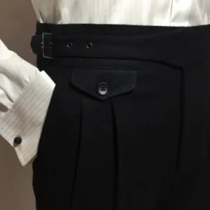 Men's Stylish Pleated Pants | Size Pocket