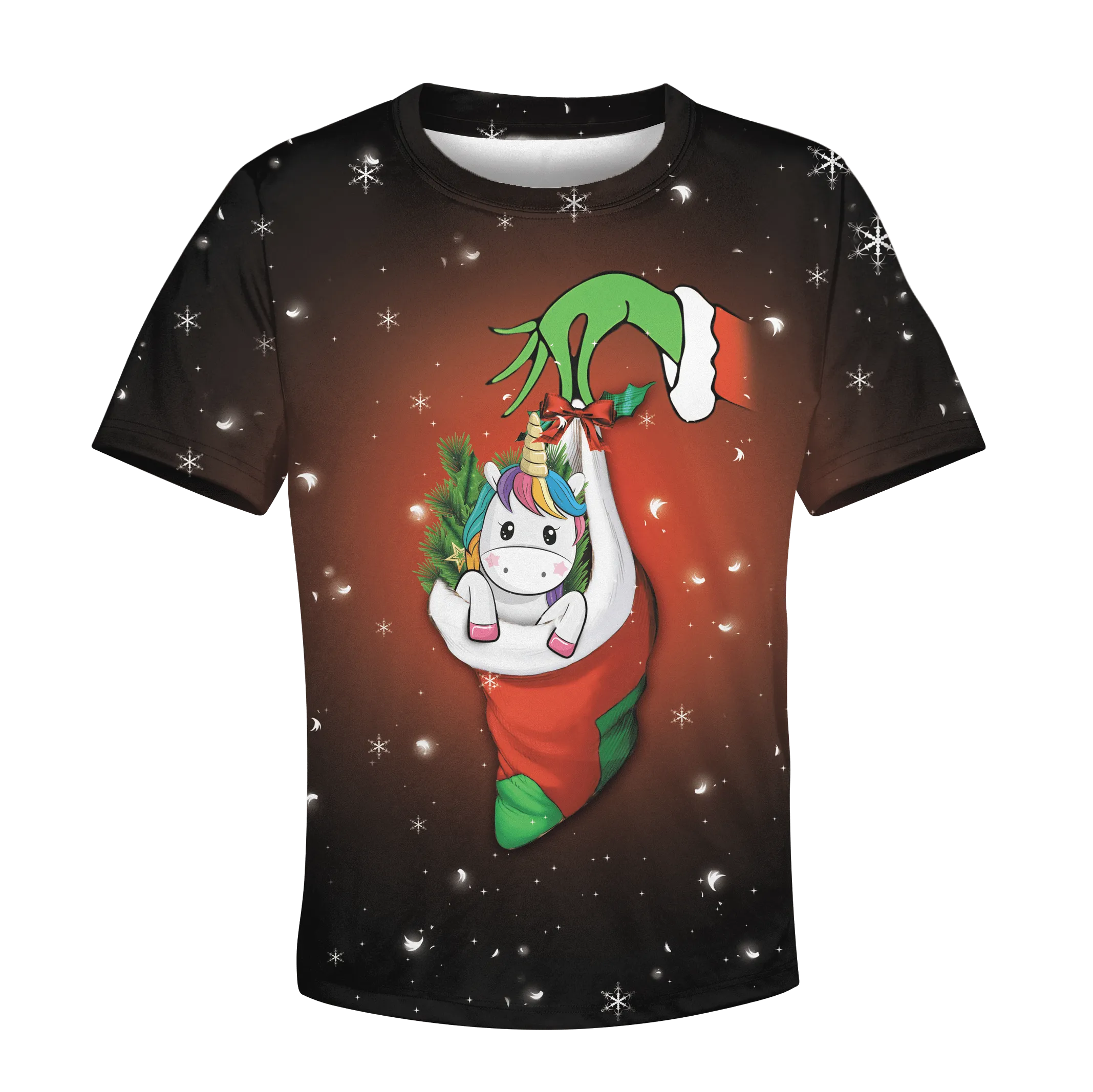 Merry Christmas Unicorn Kid Custom Cosplay Hoodies Apparel