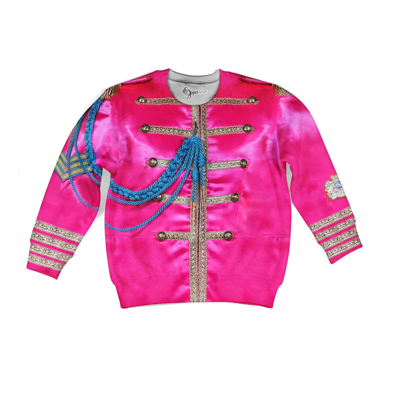 Military Jacket 3D Shirts For Kids Hoodie