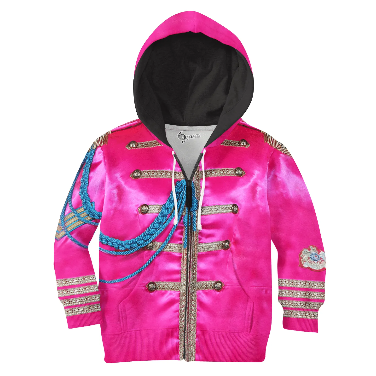 Military Jacket 3D Shirts For Kids Hoodie