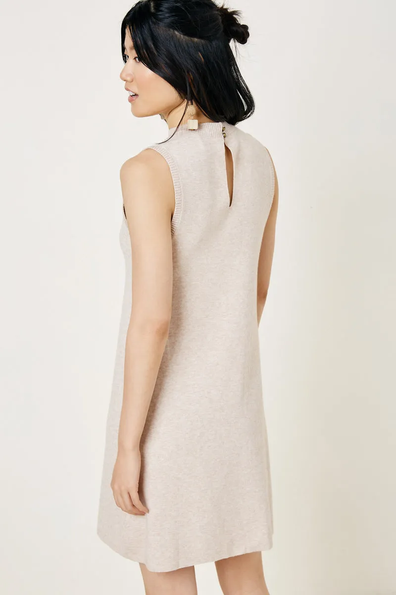 Mock Neck Sweater Dress
