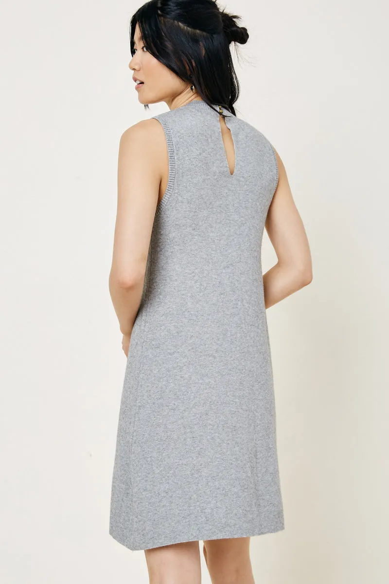 Mock Neck Sweater Dress