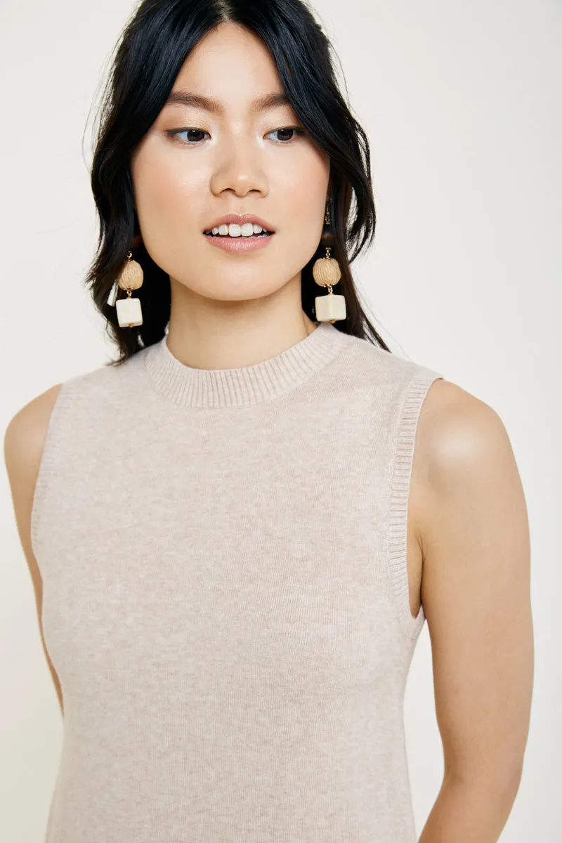Mock Neck Sweater Dress