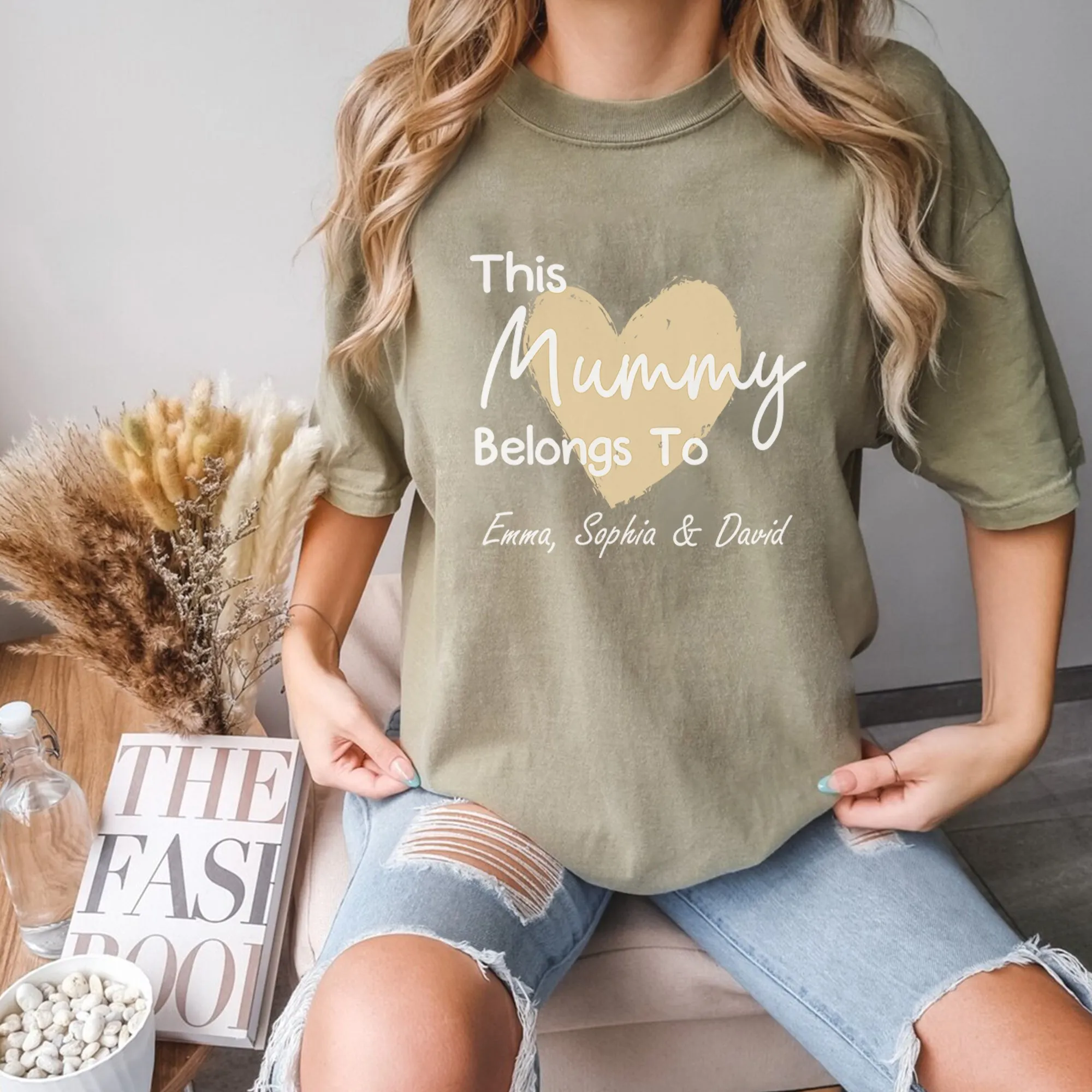 Mummy T-shirt, This Mummy Belongs, Custom Mum Jumper, Personalised Jumper, New Mum Gift, Mama Birthday Gift, Mom To Be, New Mummy Sweater