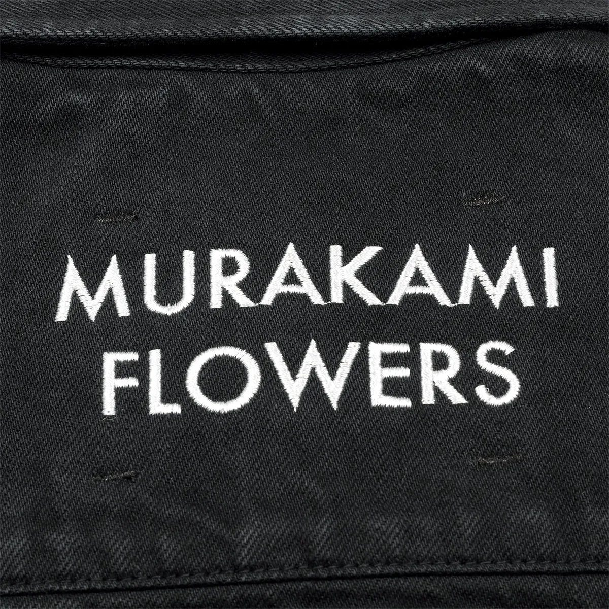 Murakami Flowers Embroidery Patch Cotton Shirts