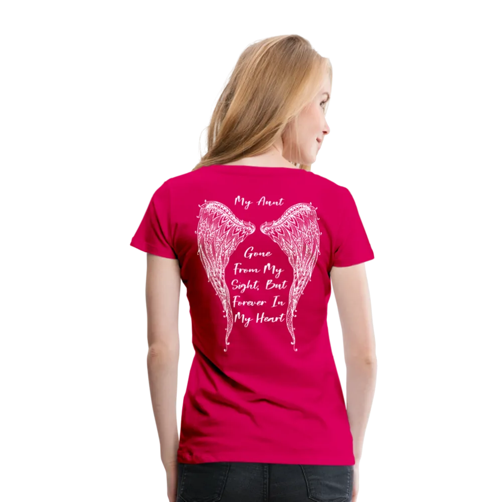 My Aunt Gone From Sight Women’s Premium T-Shirt (CK1603)