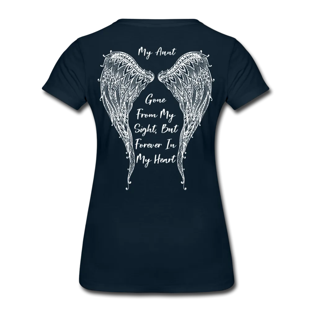 My Aunt Gone From Sight Women’s Premium T-Shirt (CK1603)