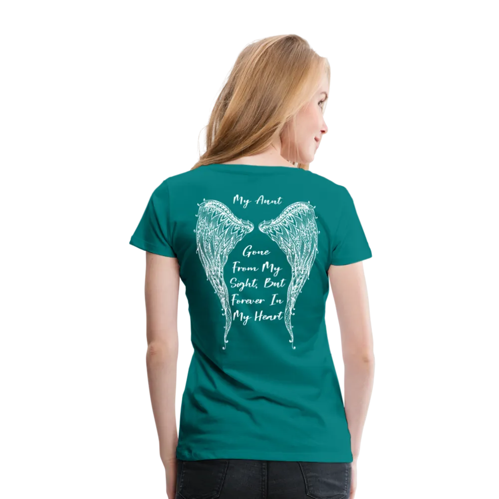 My Aunt Gone From Sight Women’s Premium T-Shirt (CK1603)