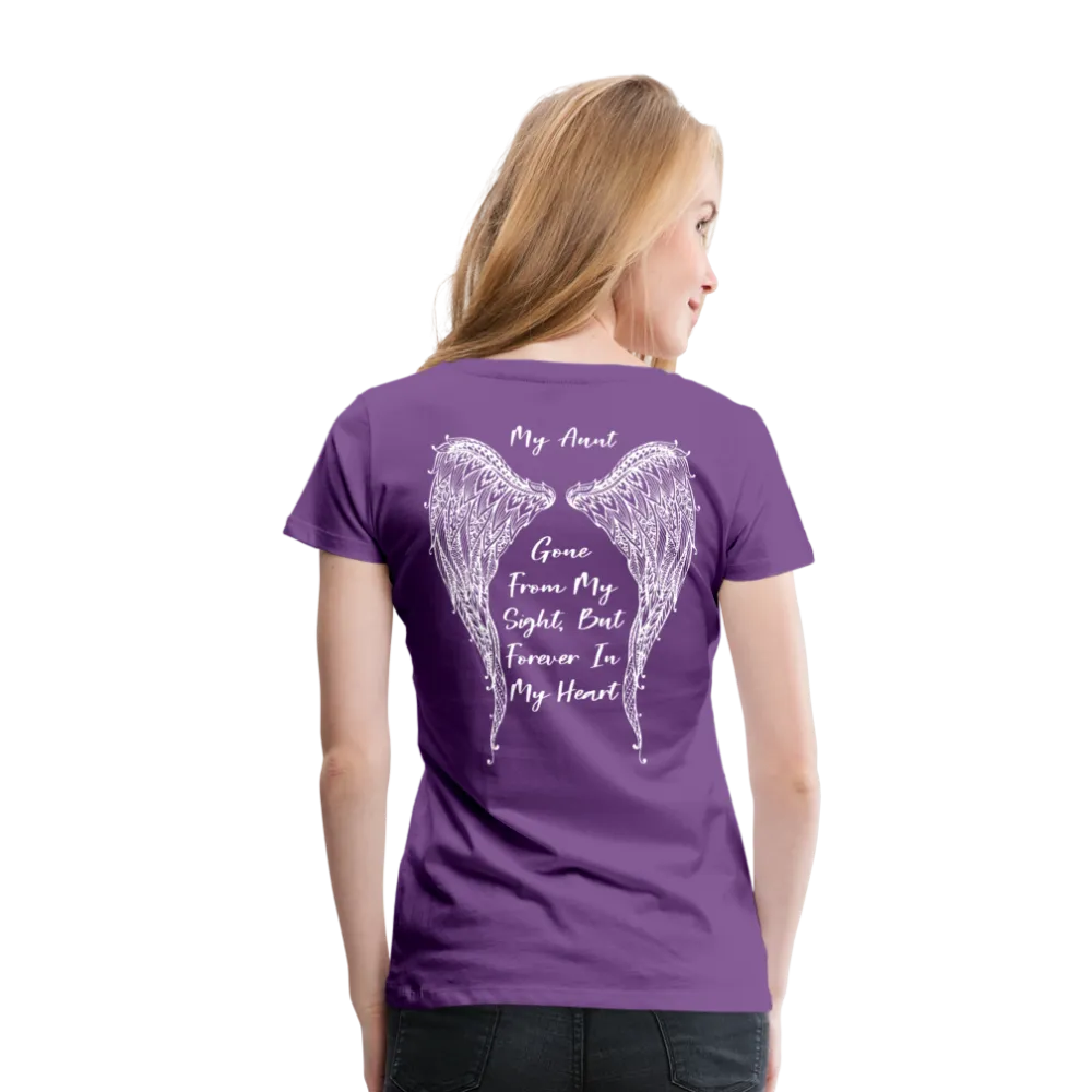 My Aunt Gone From Sight Women’s Premium T-Shirt (CK1603)