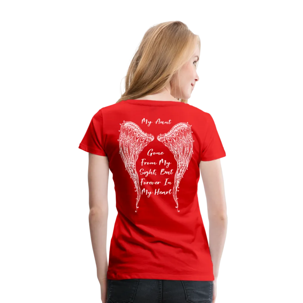 My Aunt Gone From Sight Women’s Premium T-Shirt (CK1603)