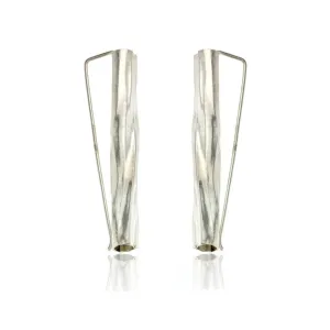 Mysterium Collection Sterling Tube Earrings