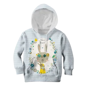 New Baby Rabbit Custom Cosplay Kid Hoodie