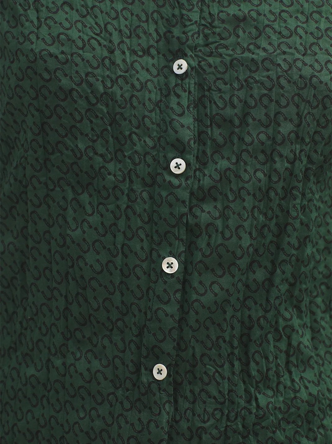 Nice Things Horseshoe Shirt - Green