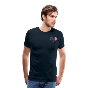 Nurse Flag - Heart Flag Front Men's Premium T-Shirt (CK1818) Updated
