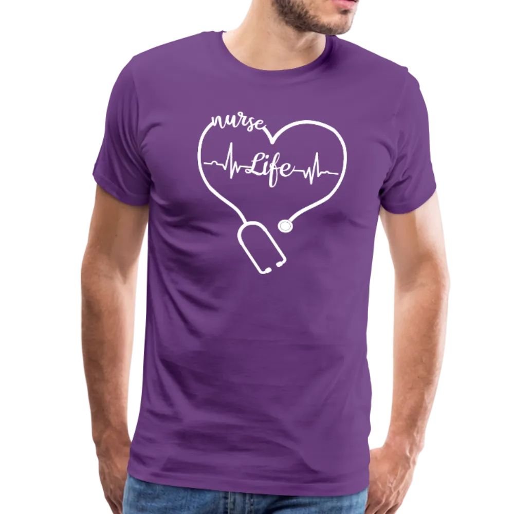 Nurse Life Men's Premium T-Shirt (CK1270)