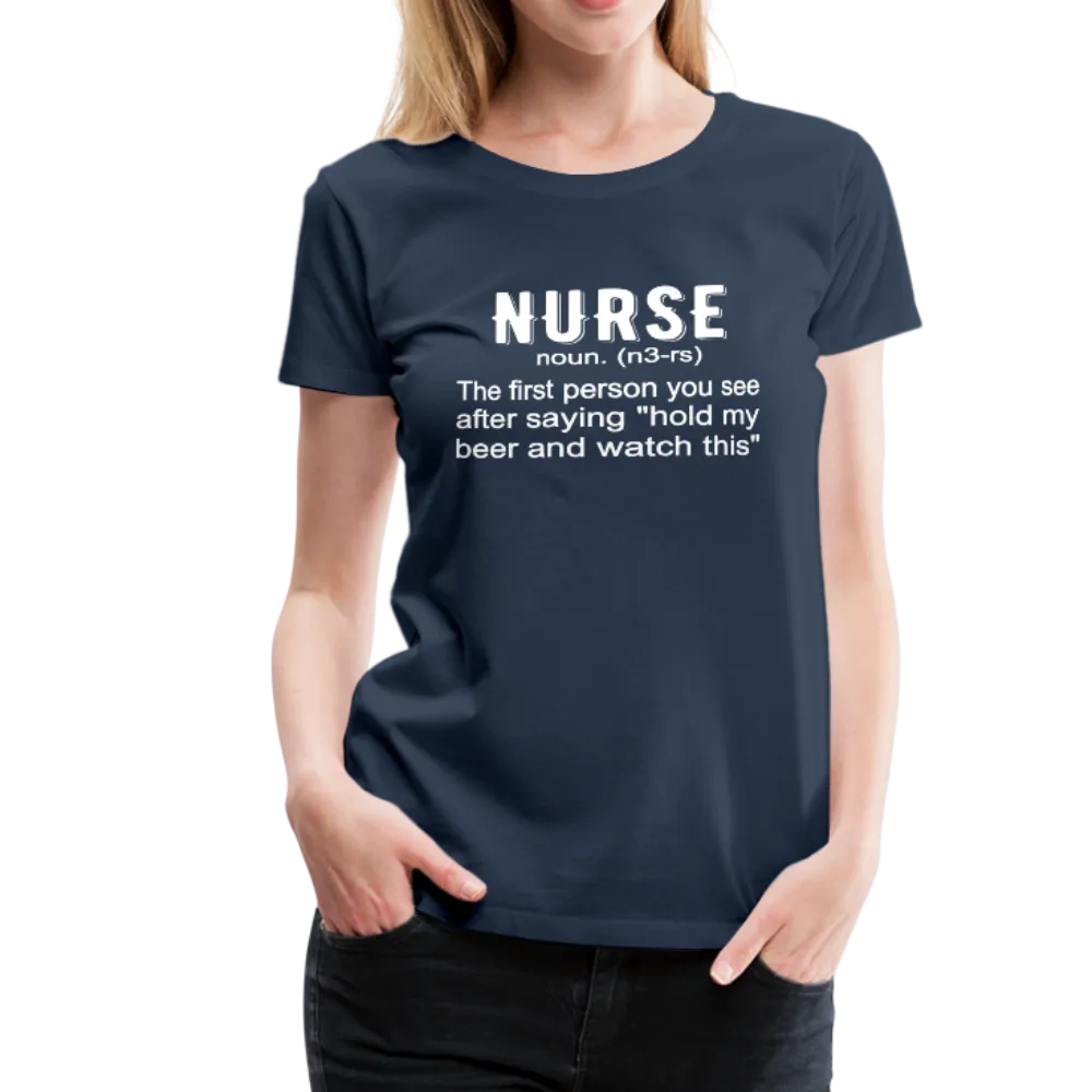 Nurse Women’s Premium T-Shirt (CK1398)