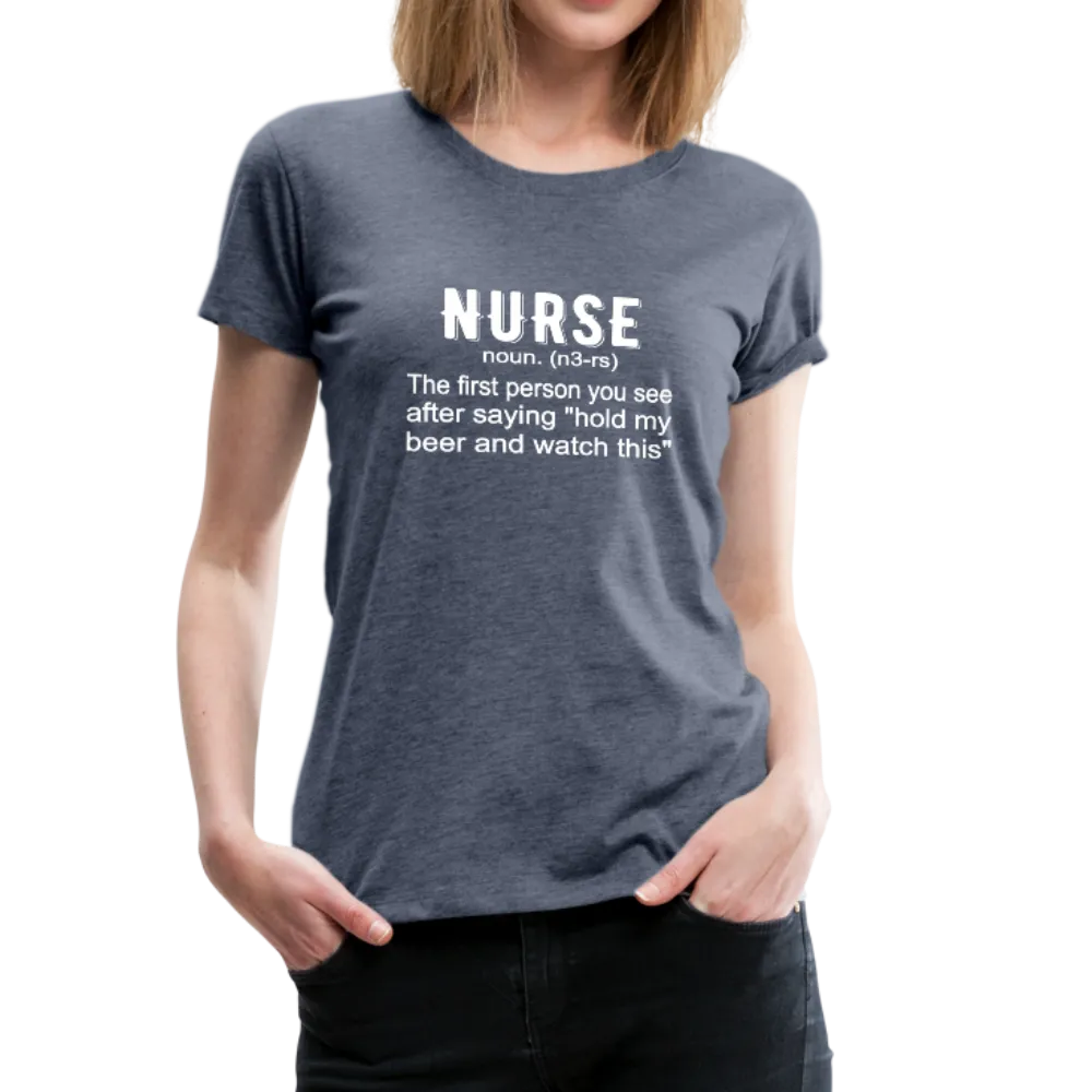 Nurse Women’s Premium T-Shirt (CK1398)