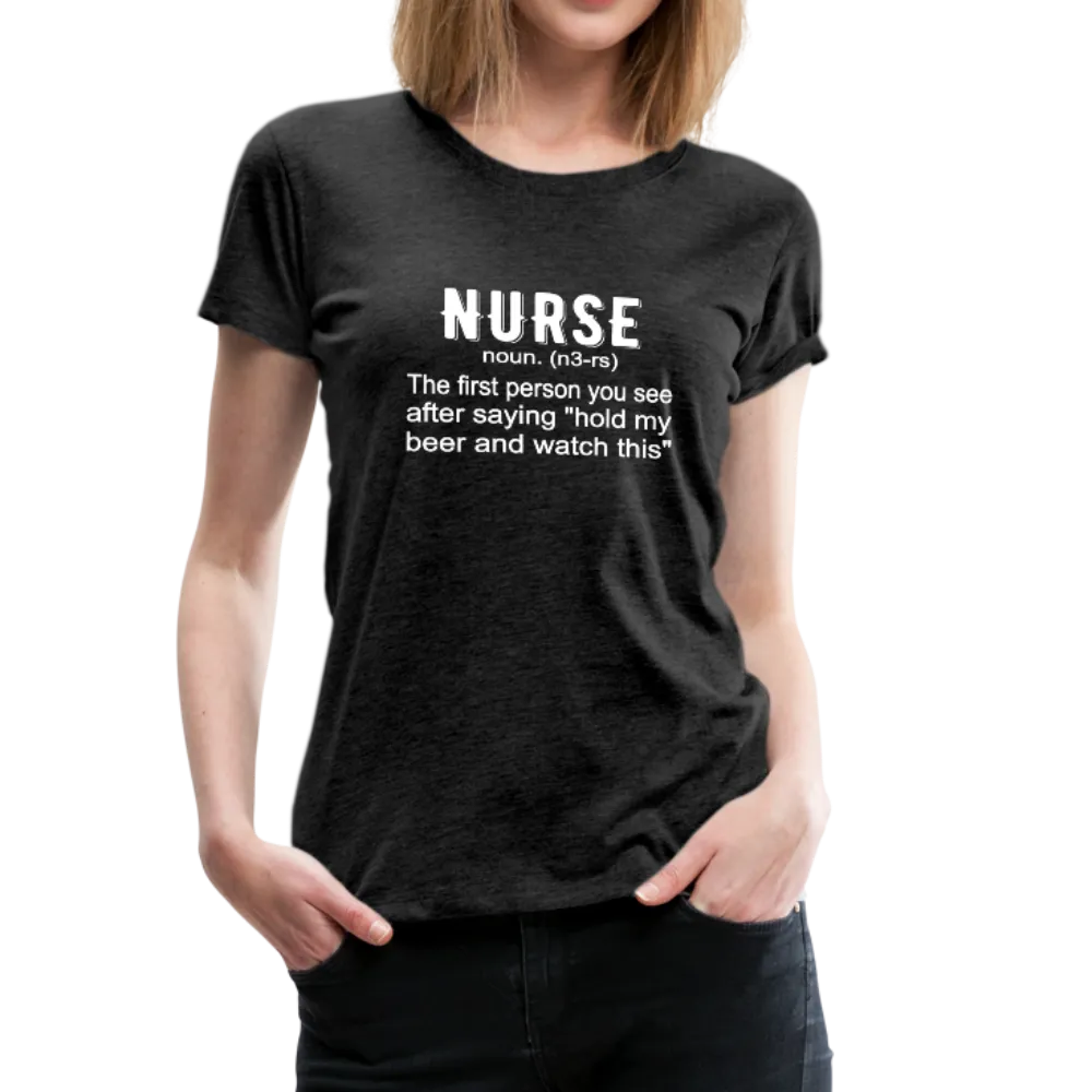Nurse Women’s Premium T-Shirt (CK1398)