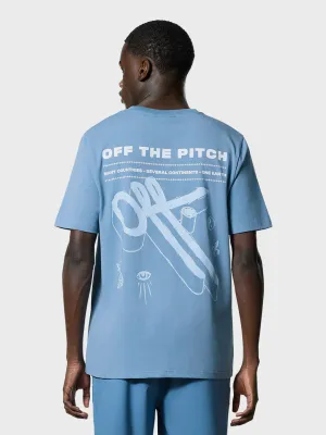 Off The Pitch Element T-Shirt | Blue