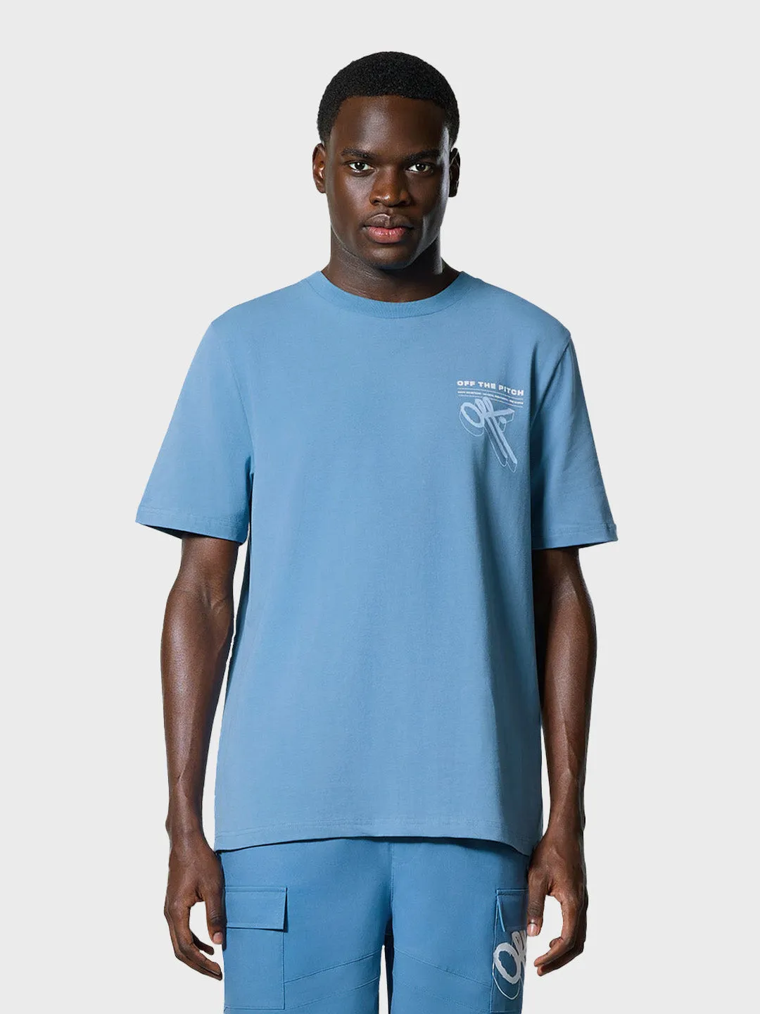 Off The Pitch Element T-Shirt | Blue