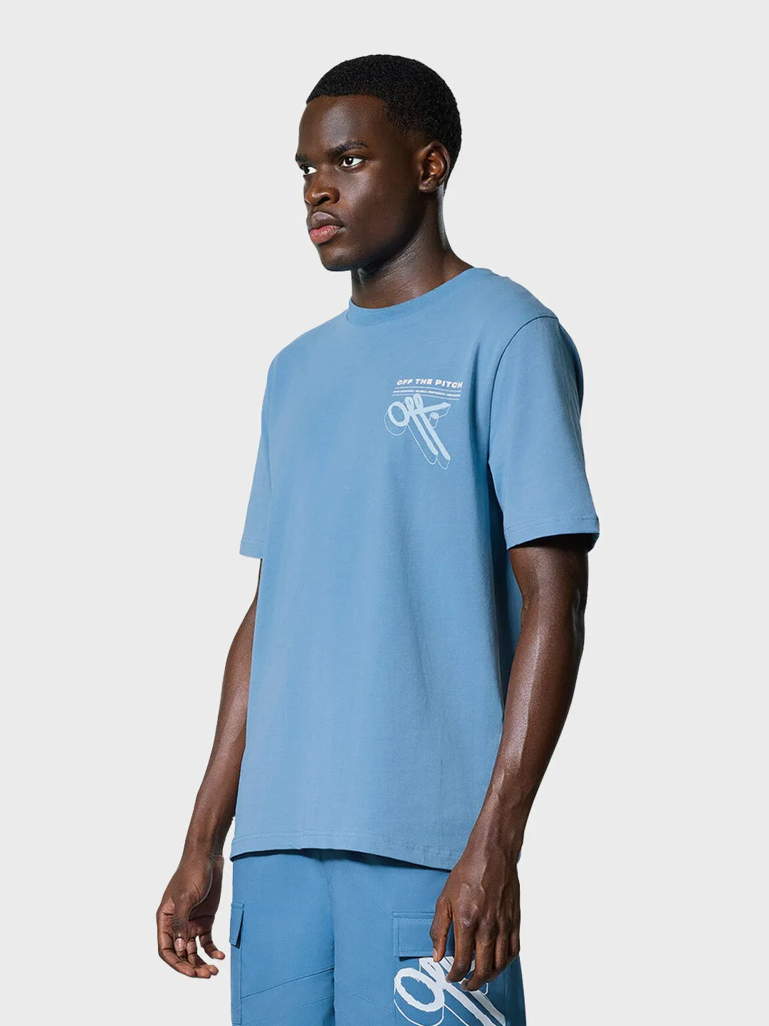 Off The Pitch Element T-Shirt | Blue