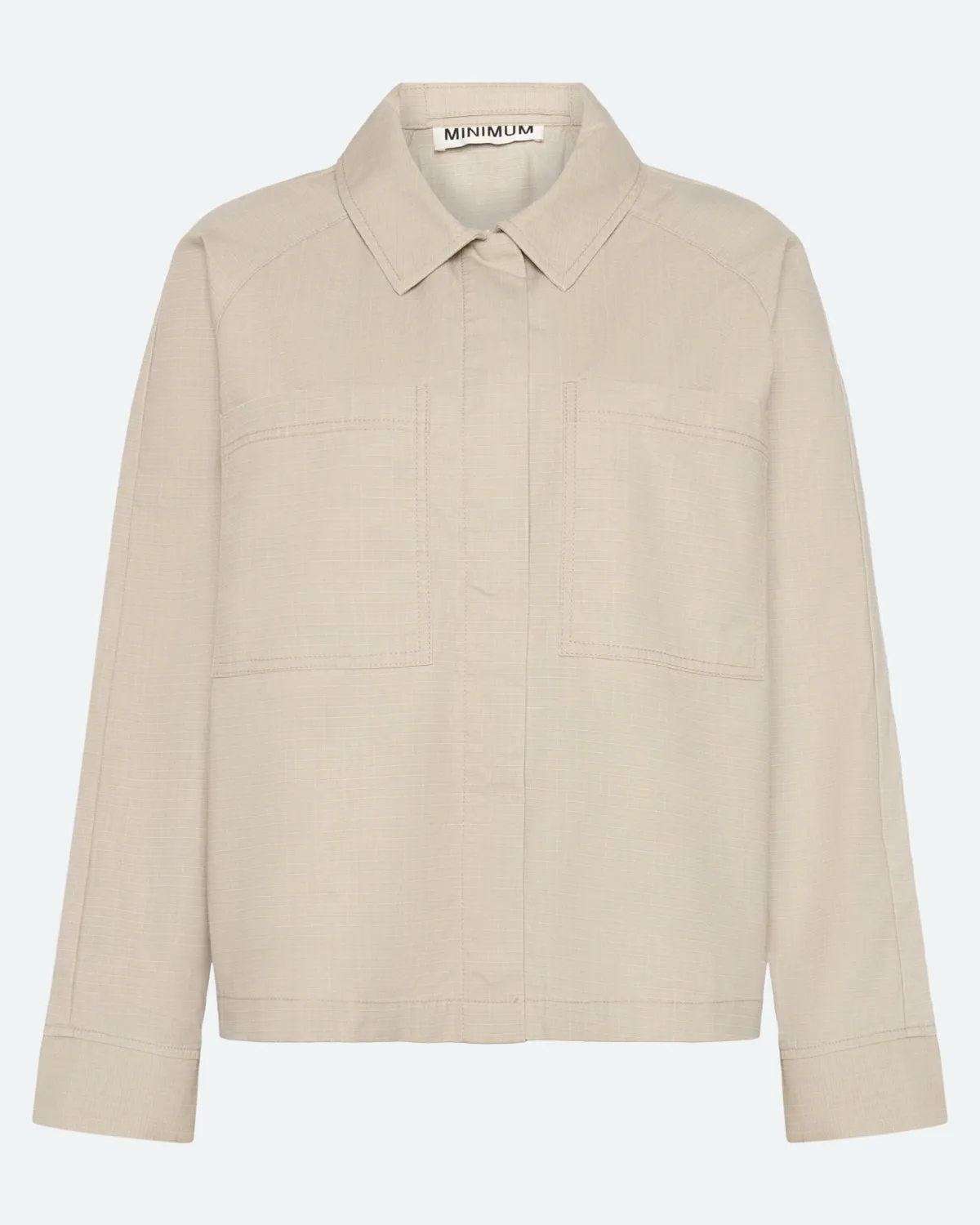 Olena overshirt 4140 - Brown Rice