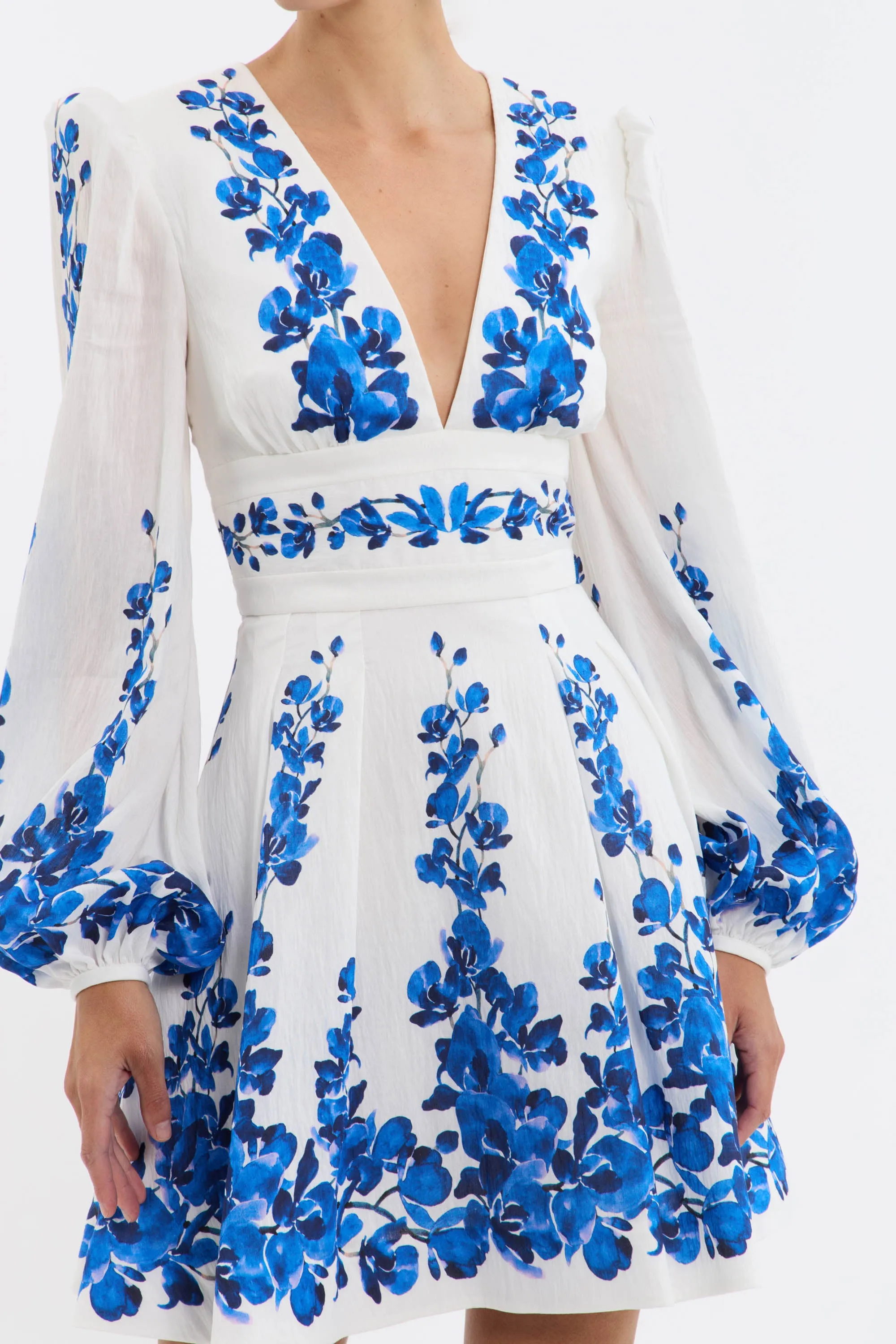 Orchid Blues Mini Dress