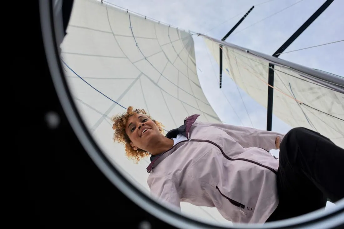 Pantalon de voile Sailing 500 Femme noir