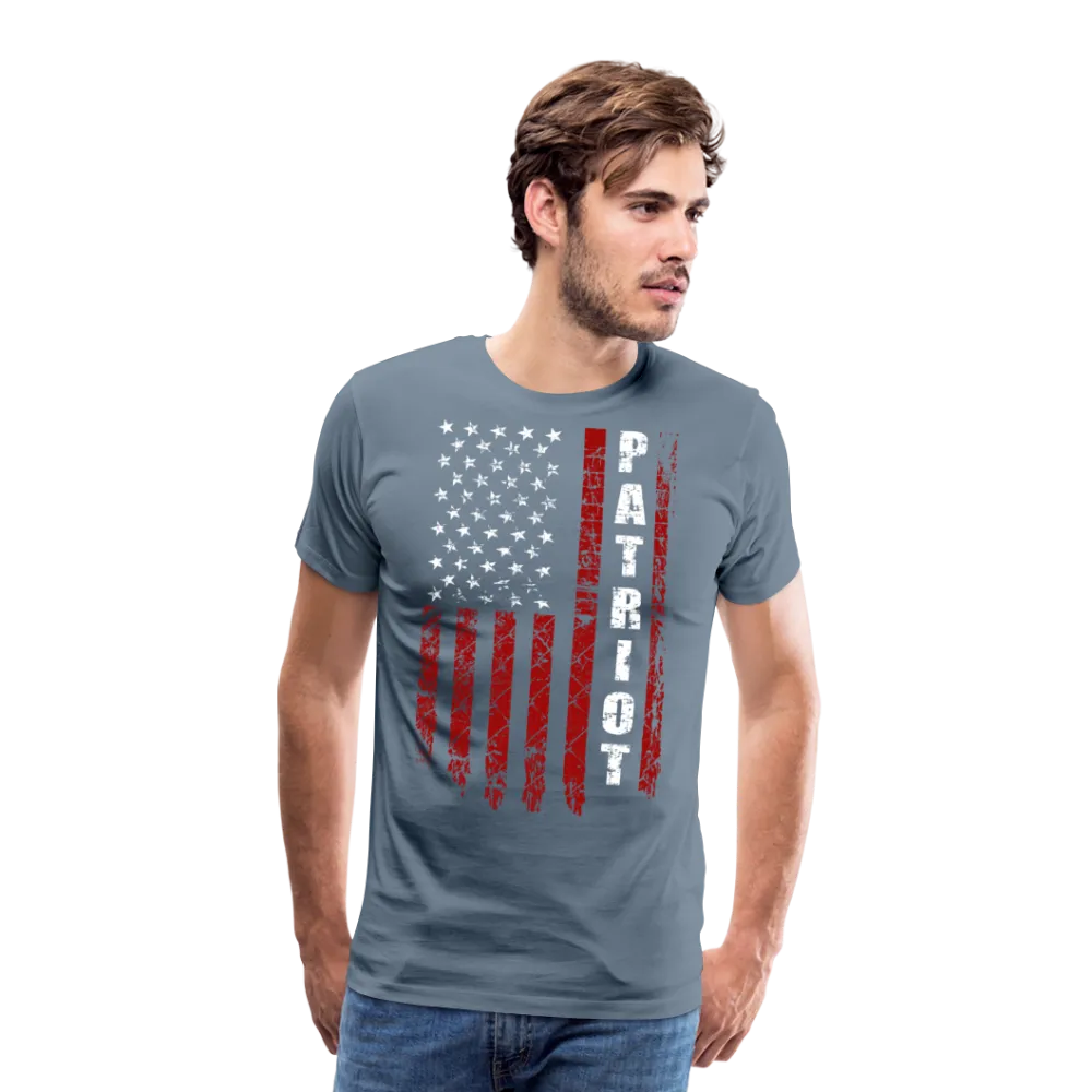 Patriot American Flag Men's Premium T-Shirt