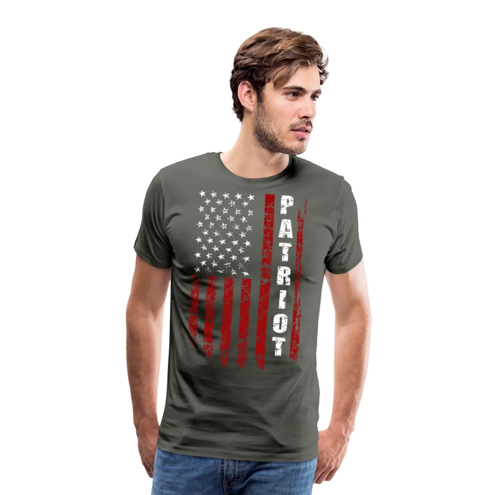 Patriot American Flag Men's Premium T-Shirt