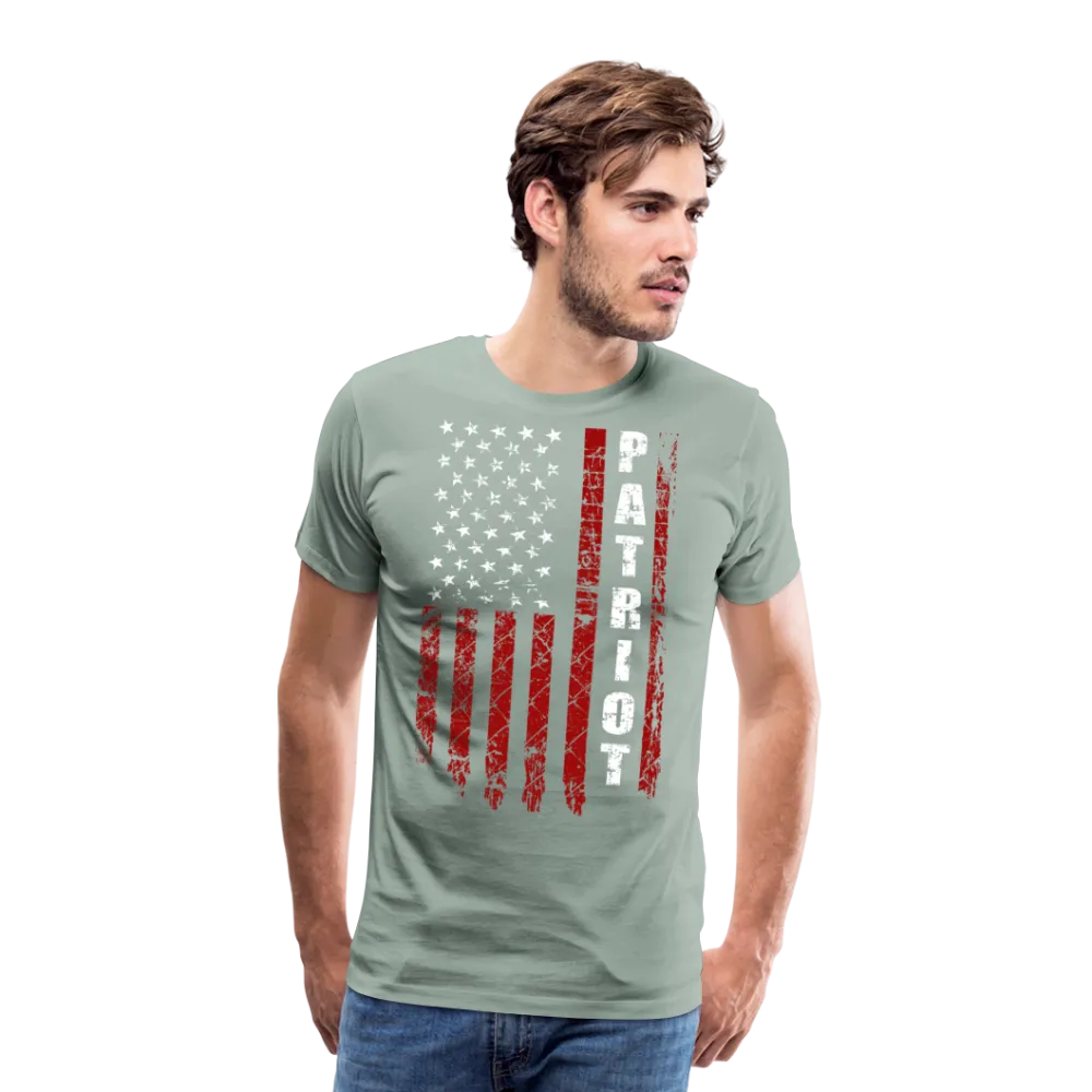 Patriot American Flag Men's Premium T-Shirt