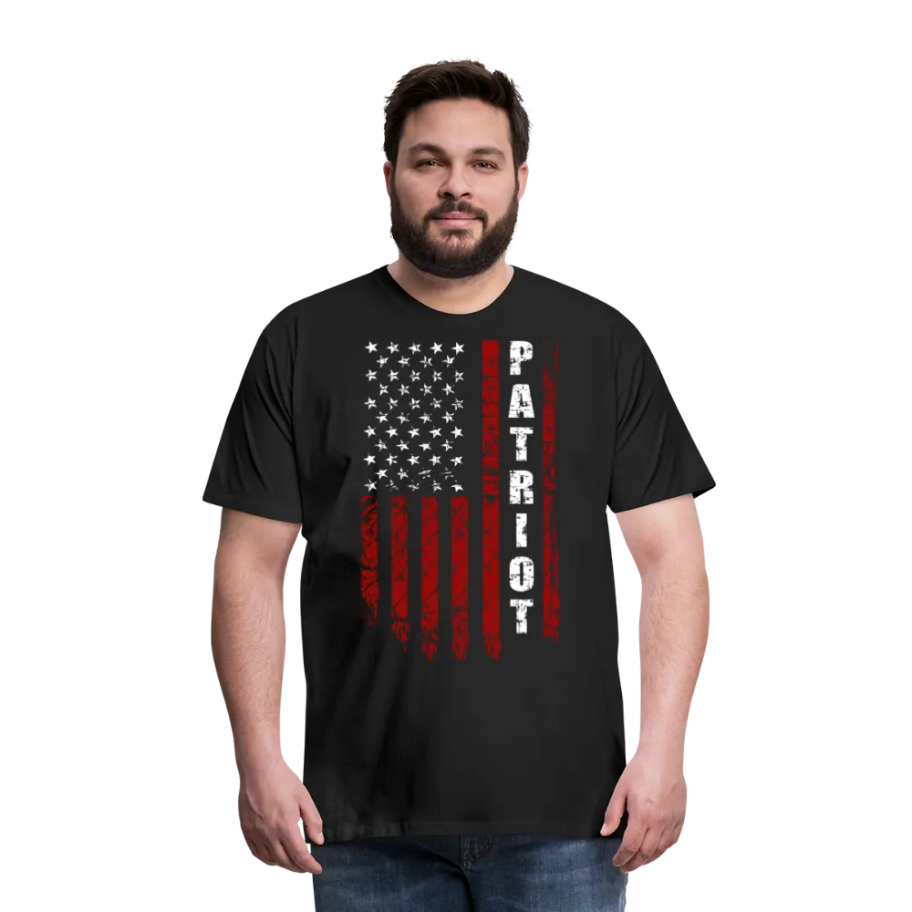 Patriot American Flag Men's Premium T-Shirt