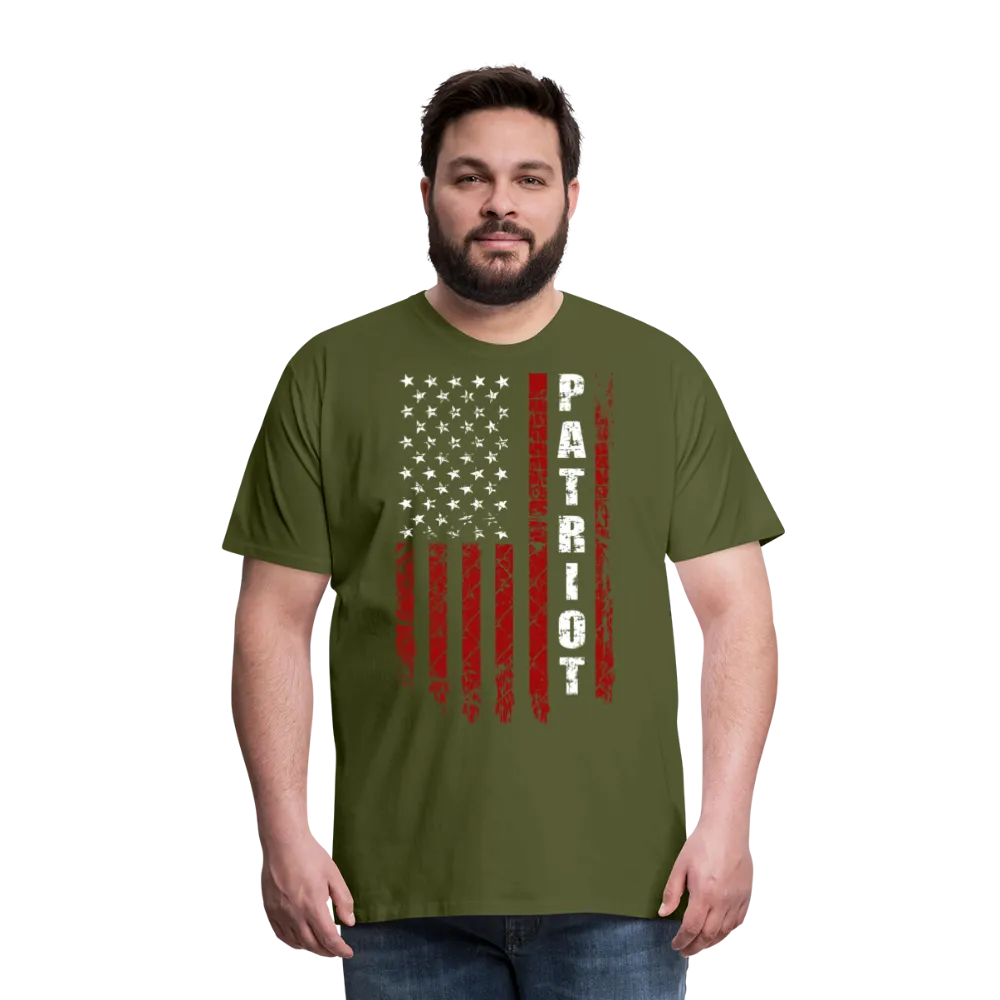 Patriot American Flag Men's Premium T-Shirt
