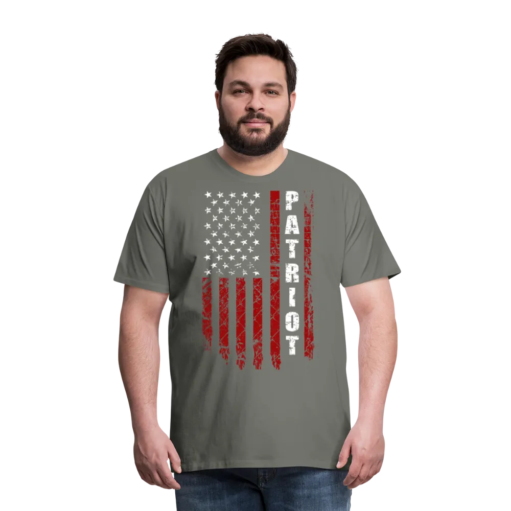Patriot American Flag Men's Premium T-Shirt