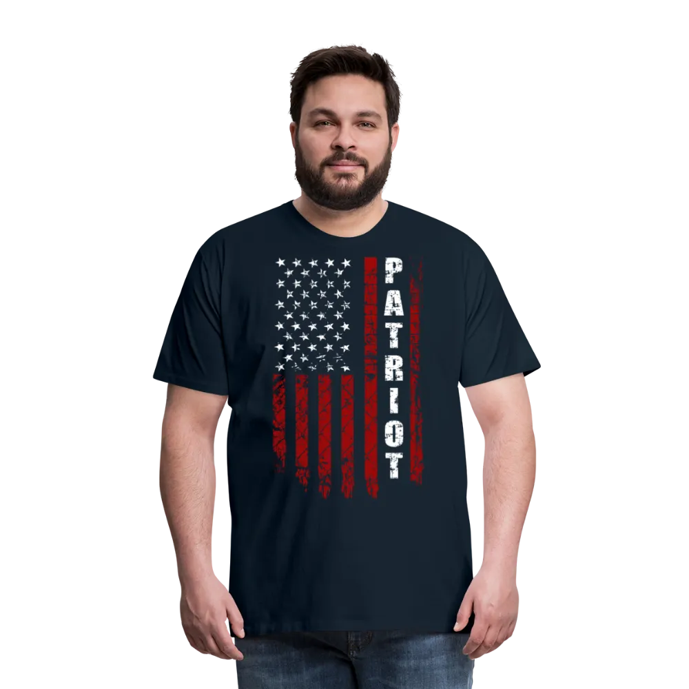 Patriot American Flag Men's Premium T-Shirt