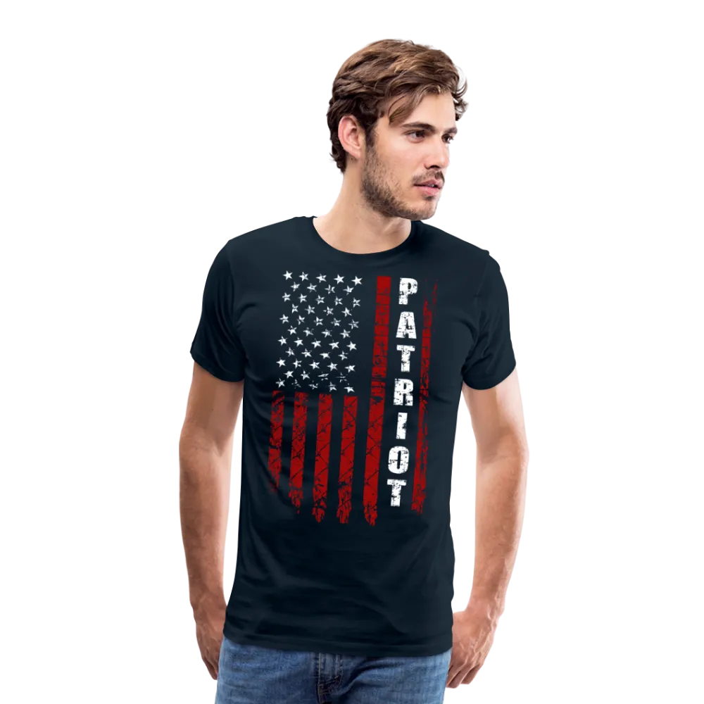 Patriot American Flag Men's Premium T-Shirt
