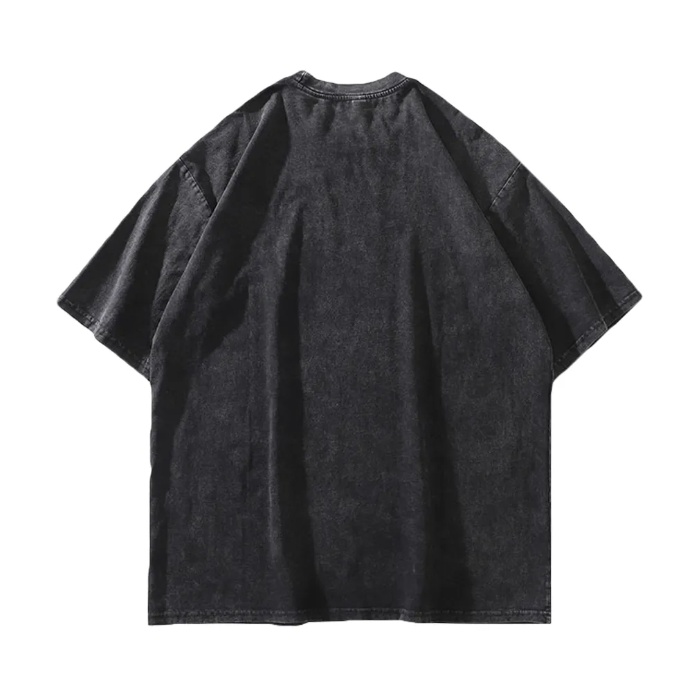 Perspective Skeleton Bear Washed T-Shirt