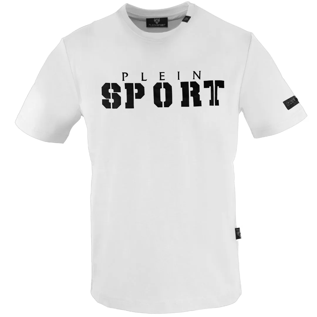 Plein Sport Mens TIPS400 01 T-Shirt White