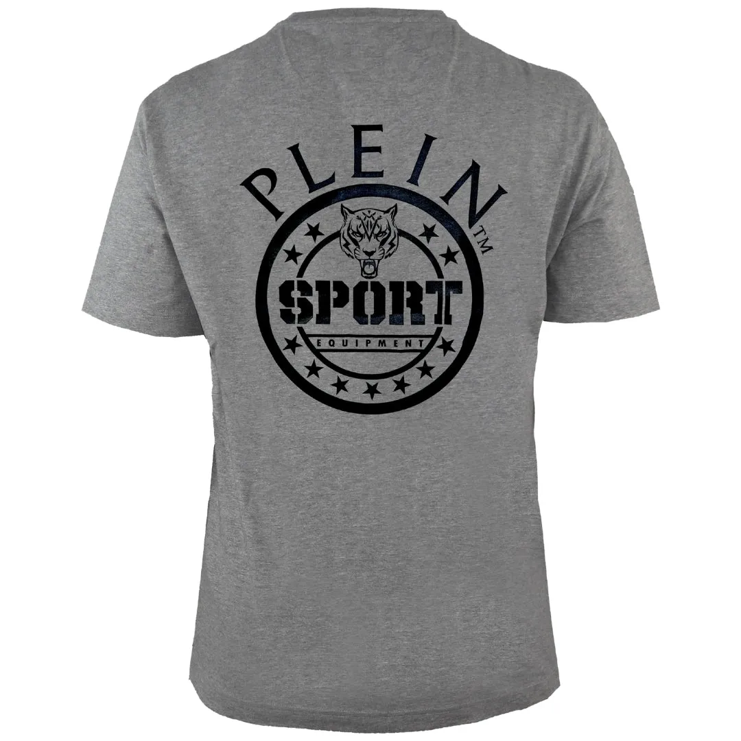 Plein Sport Mens TIPS414 94 T-Shirt Grey