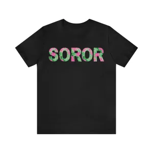 PNK Signature Pink & Green Soror T-shirt