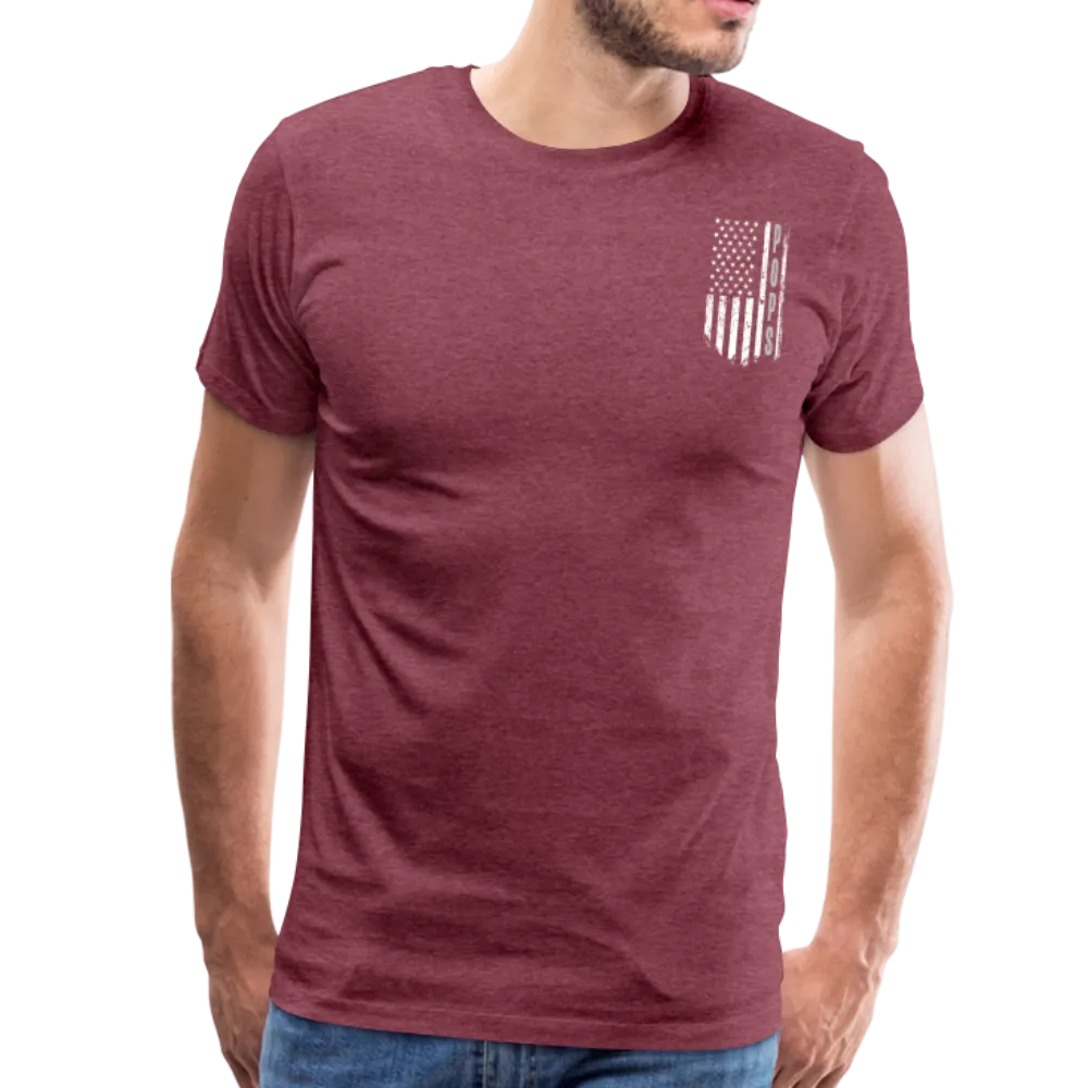 Pops American Flag Men's Premium T-Shirt