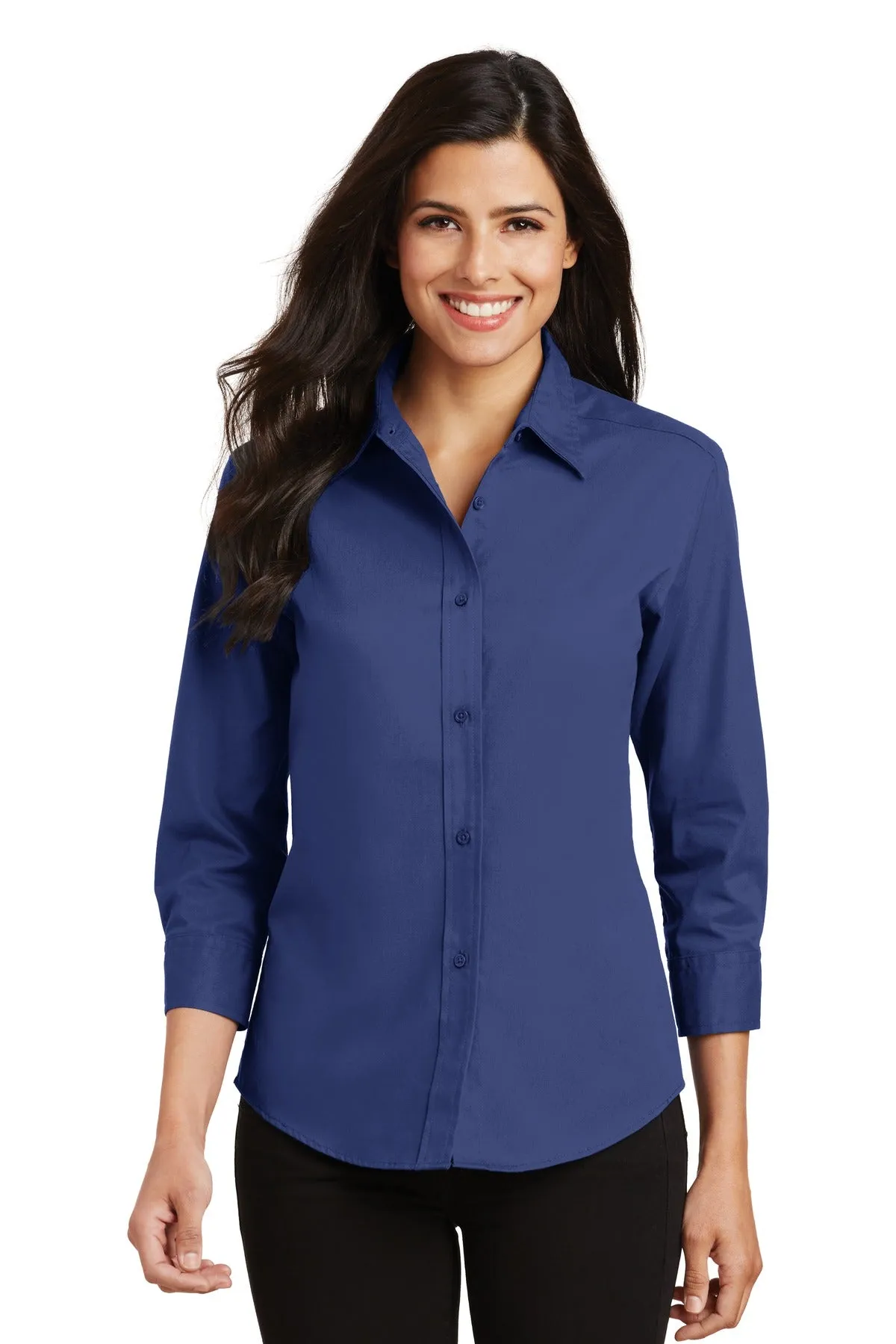 Port Authority¨ Ladies 3/4-Sleeve Easy Care Shirt. L612