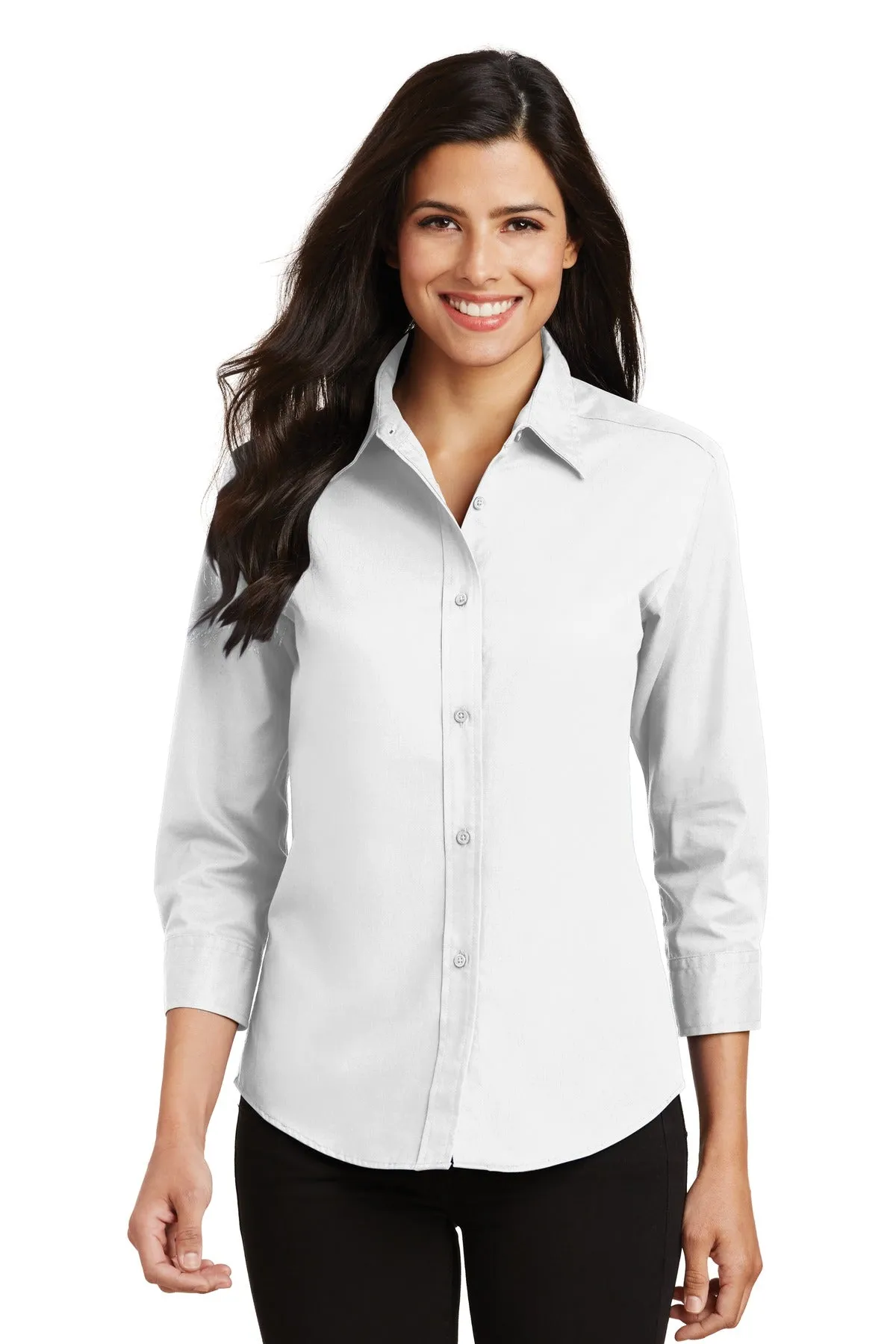 Port Authority¨ Ladies 3/4-Sleeve Easy Care Shirt. L612
