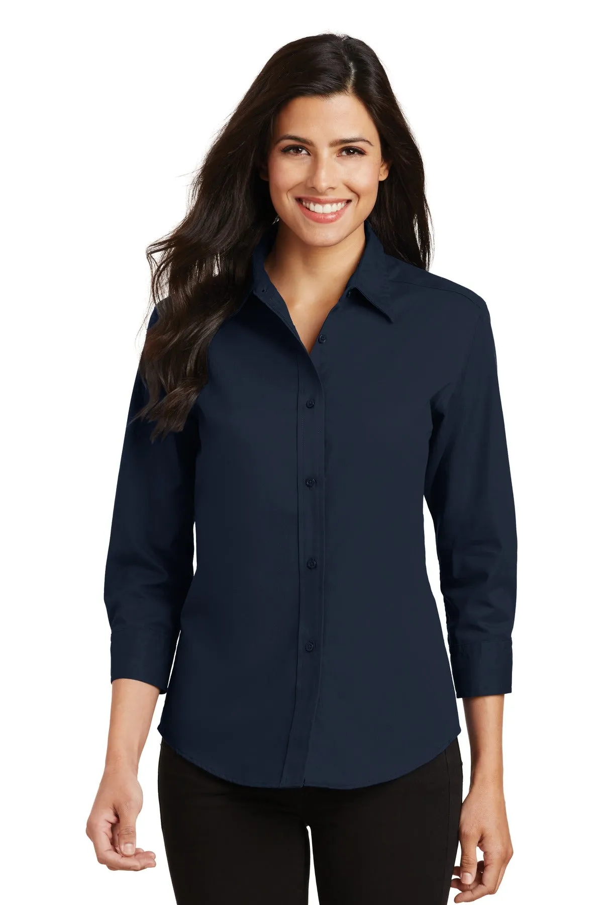 Port Authority¨ Ladies 3/4-Sleeve Easy Care Shirt. L612